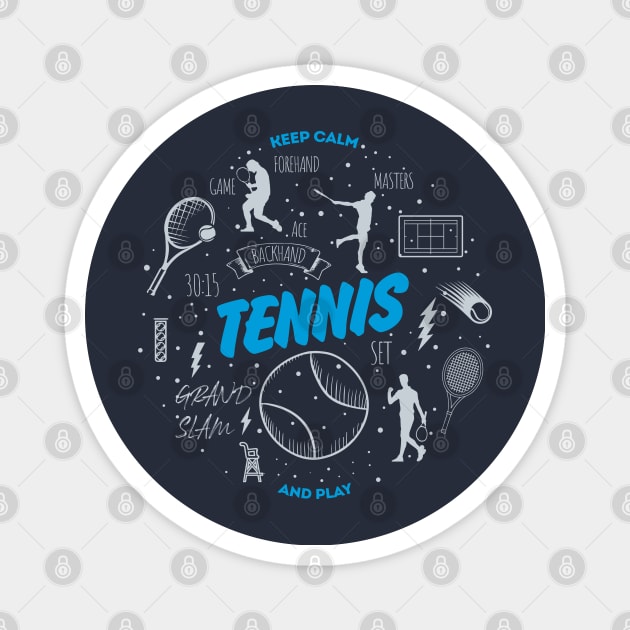 Tennis Magnet by slawisa
